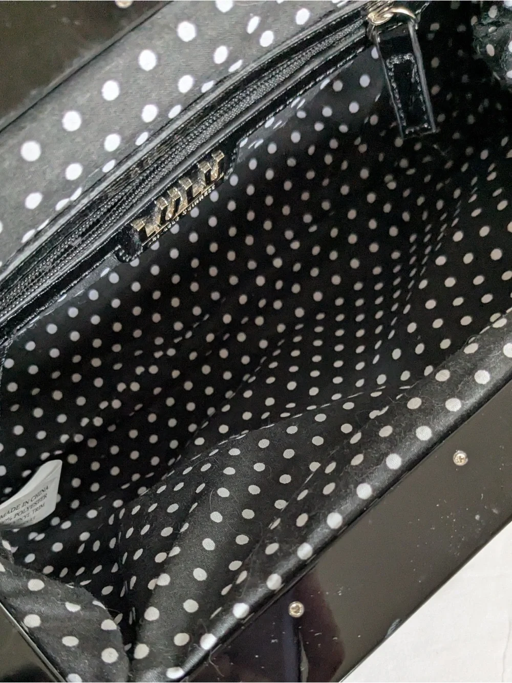 Lulu Guiness Polka Dot Clutch